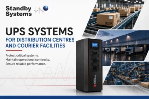 UPS systems protecting warehouse automation and distribution centre operations from power interruptions and power quality issues.